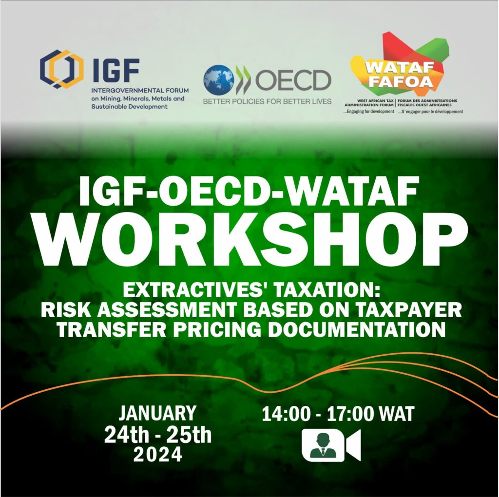 WATAF in collaboration with the Organisation for Economic Co-operation and Development