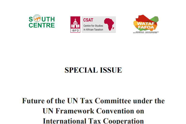 Future of the UN Tax Committee under the UN Framework Convention on International Tax Cooperation